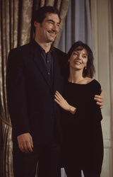Timothy Dalton and Joanne Whalley