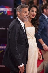 George Clooney and  Amal Clooney