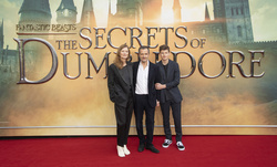 Rose Uniacke, David Heyman and Harper Heyman