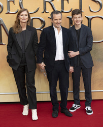 Rose Uniacke, David Heyman and Harper Heyman