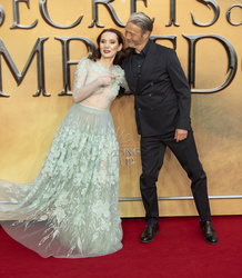 Maja Bloom and Mads Mikkelsen
