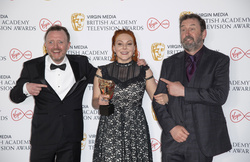 Chris McCausland, Sophie Willan and Lee Mack