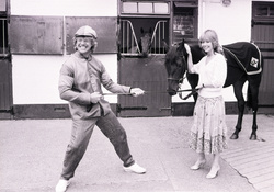 Robin Askwith and Tessa Wyatt