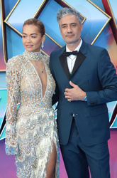 Taika Waititi and Rita Ora