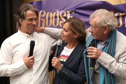 John Bishop, Mel Giedroyc and Ian McKellen