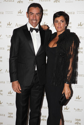 Robert Pires and Jessica Lemarie