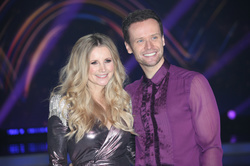 Mark Hanretty and Carley Stenson
