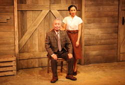 George Takei and  Aynrand Ferrer