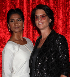 Balvinder Sopal and Heather Peace