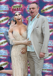 Al Murray and  Kim Kardashian