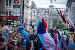 Pride Parade in London.