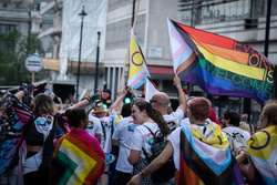 Pride Parade in London.