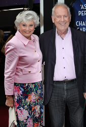 Angela Rippon  and Gyles Brandreth