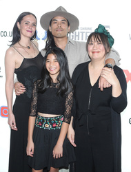 Paris Zarcilla,  Leanne Best and Jaeden Boadilla