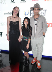 Paris Zarcilla,  Leanne Best and Jaeden Boadilla