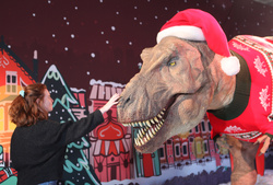 Christmas T-Rex
