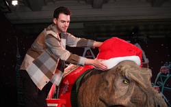 Christmas T-Rex