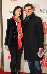 Olivia Bennett and Rupert Evans 