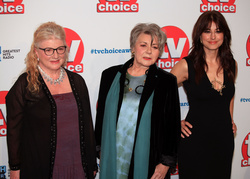 Felicity Montagu, Barbara Flynn and Zahra Ahmadi 