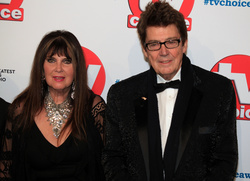 Caroline Munro and Mike Read