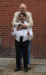 John Cleese and  Hemi Yeroham 