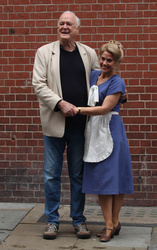  John Cleese and  Victoria Fox 