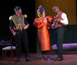 Dan Skinner, Martha Howe-Douglas and Kiell Smith-Bynoe 