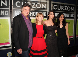 Howard Goldberg, Julia Verdin,  Caylee Cowan and Alice Hewkin 