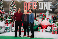 Dwayne Johnson, JJ Simmonds   and Chris Evans