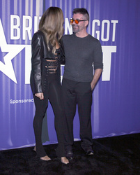 Alesha Dixon and Simon Cowell